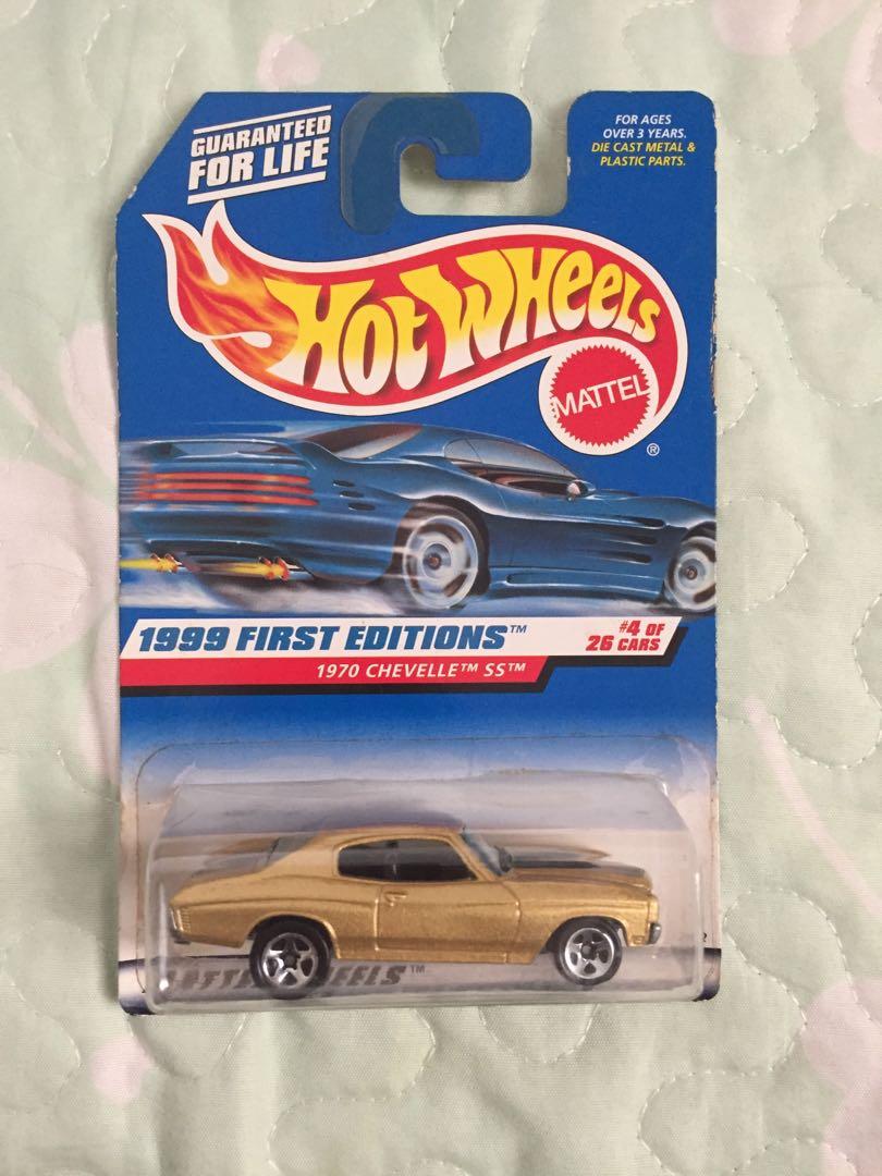 Hot wheels 1999 first editions 1970 chevelle ss clearance