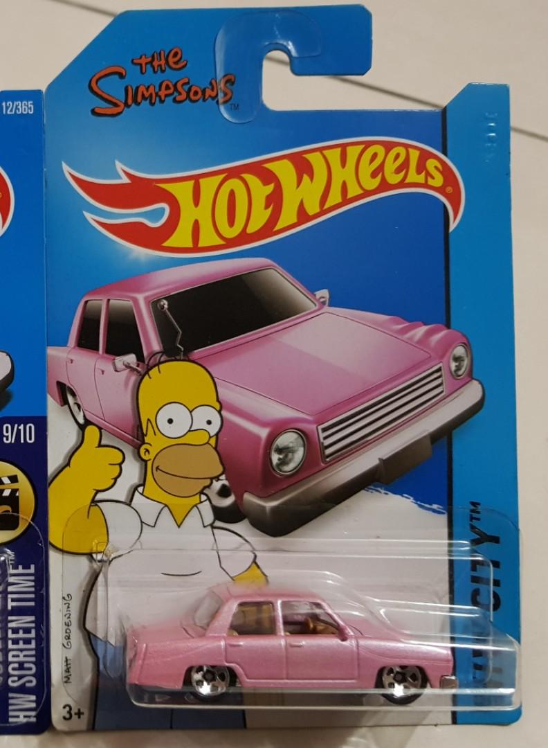 hot wheels simpsons van