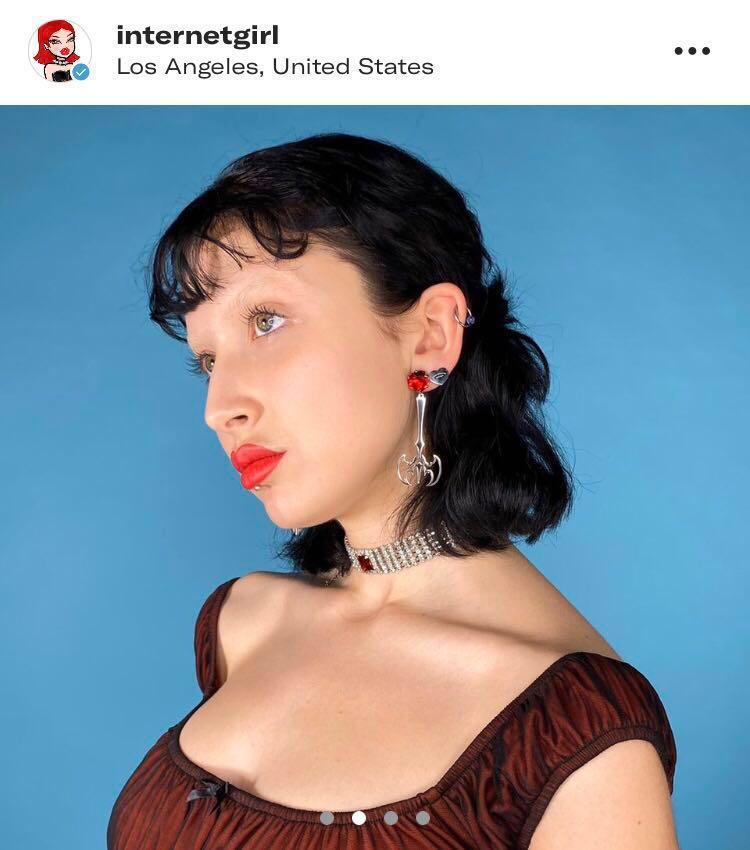 Igirl earrings on sale