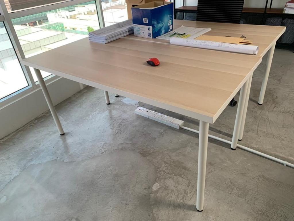 ikea linnmon adils home furniture others on carousell