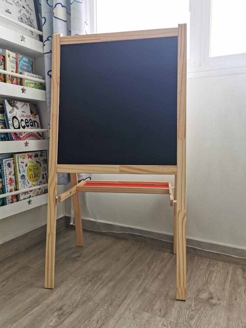 IKEA Mala easel whiteboard / blackboard, Babies & Kids, Baby Nursery