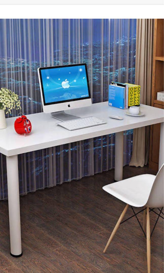 Ikea White Computer Desk Furniture Tables Chairs On Carousell