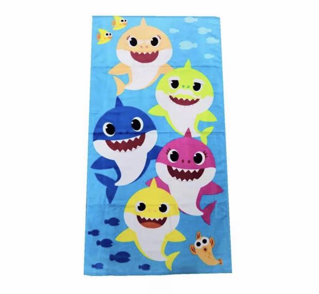 baby shark towel