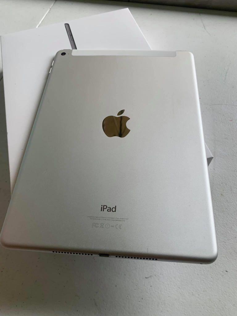 IPAD AIR 2 W/ KEYBOARD (Category: iPad) located in Malolos. Submitted by noemifaithareyes (Listing ID 1026349604, Image 2). Description: FOR SALE!! Pre-loved IPad Air 2 Wifi + Cellular (128Gb) Color: Silver Currently on OS 13.4.1 comes with unused Apple magic wireless keyboard original Apple charger and screen protector! 😉 PM for other deets!!!.