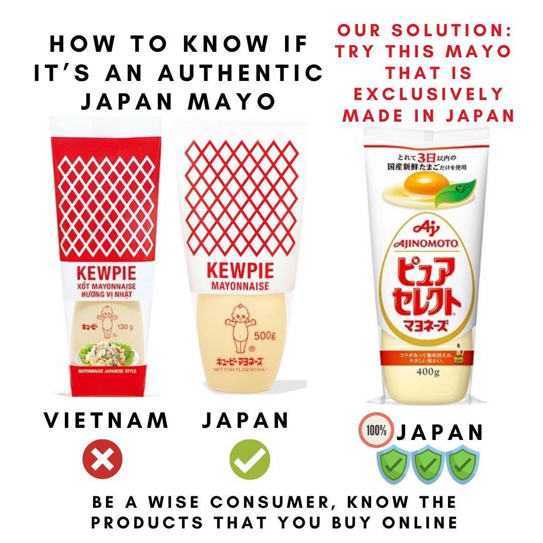Japanese Mayonnaise Ajinomoto 400g (EXP 2021.06.09), Food & Drinks