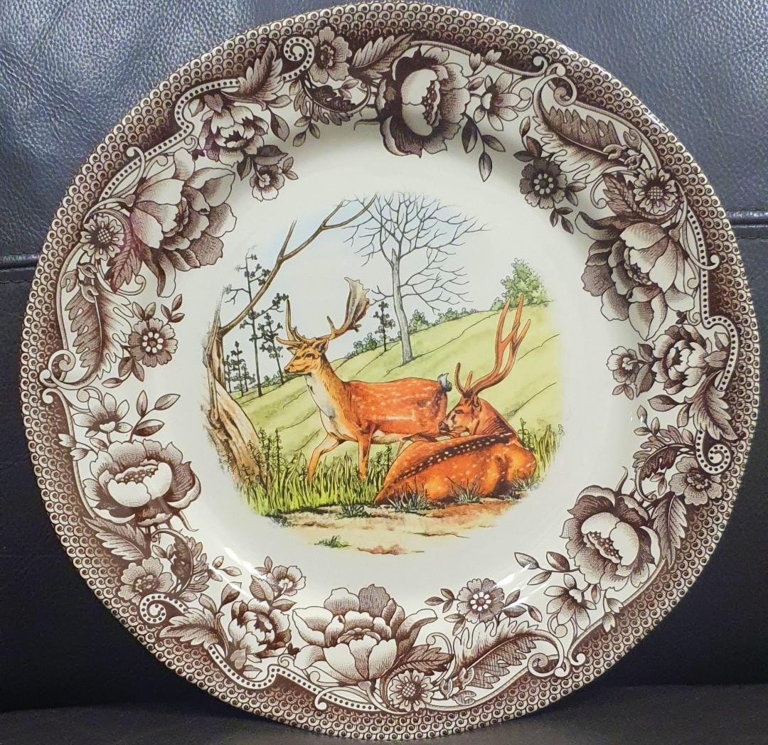 Karaca English Deers Dinner Plate 26cm Kitchen Appliances On Carousell
