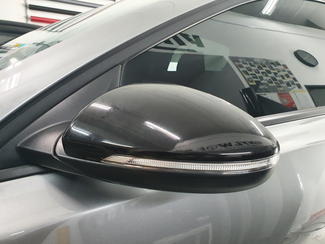 Kia Cerato Side mirror Wrap Gloss Black, Car Accessories, Car