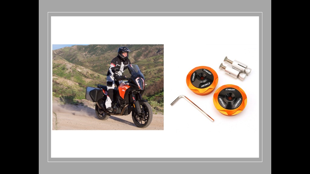 Color : 1190 Adventure Motorcycle accessories suitable for KTM 1050 1090 1190 Adventure 1290 Super Adventure frame hole decoration cover inserted plug