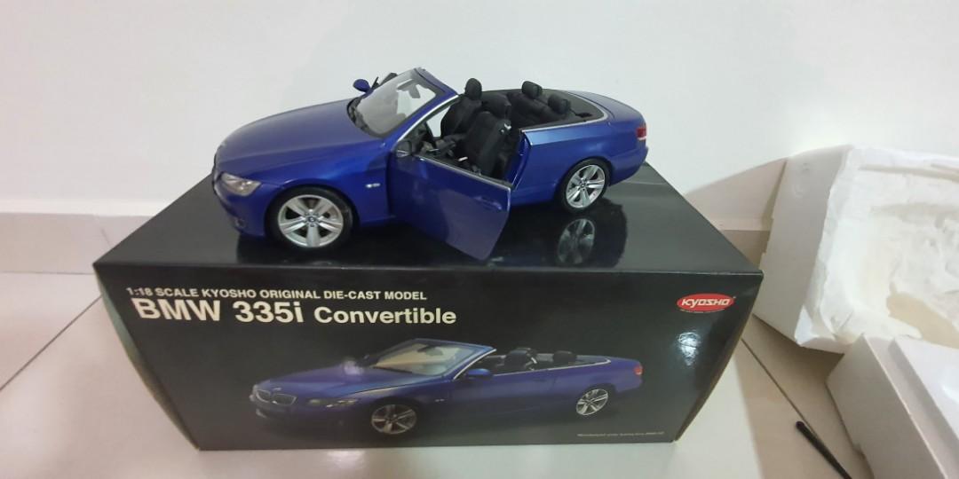 Kyosho BMW 335i convertible 1:18, Hobbies & Toys, Toys & Games on 