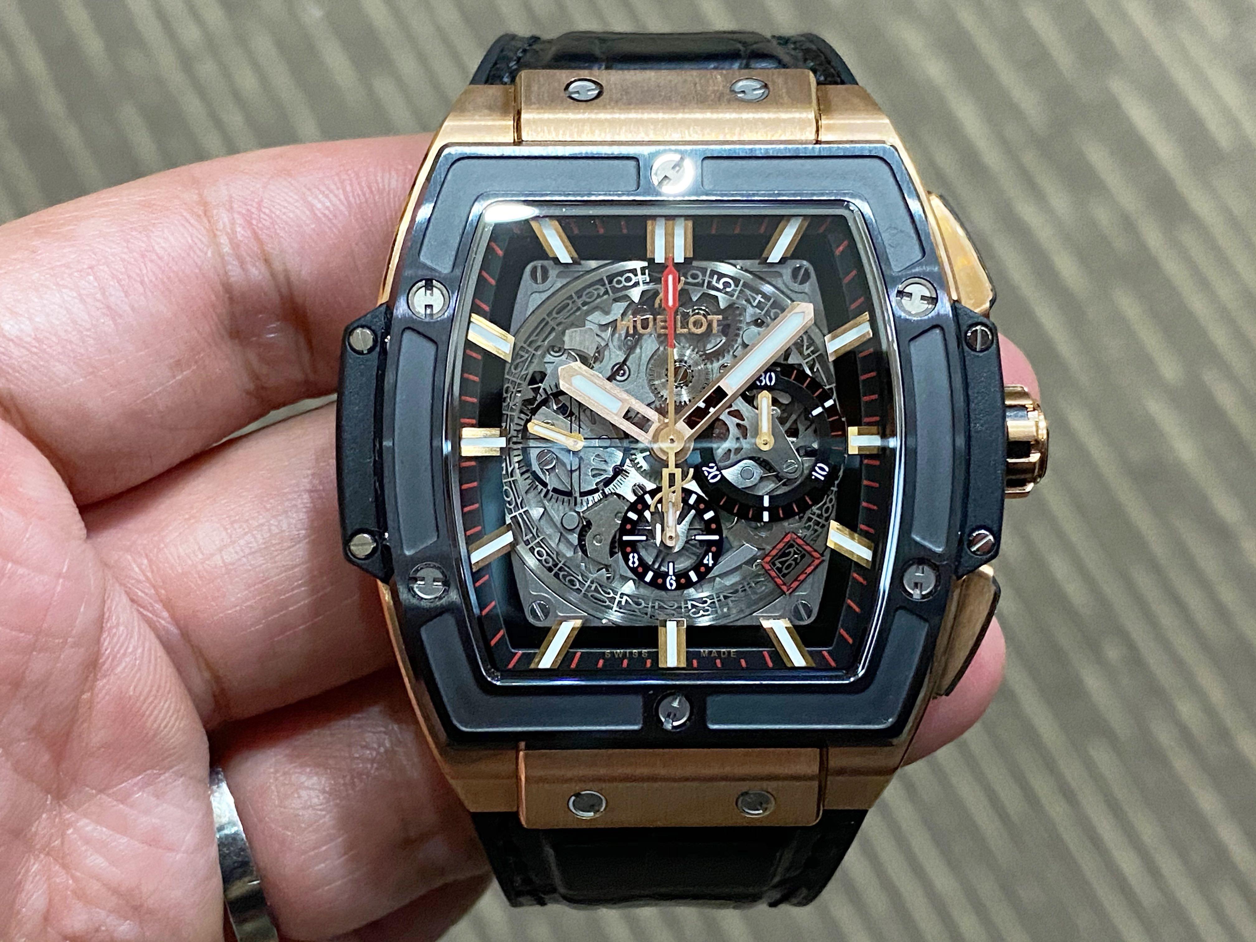 Hublot spirit of big bang king deals gold ceramic