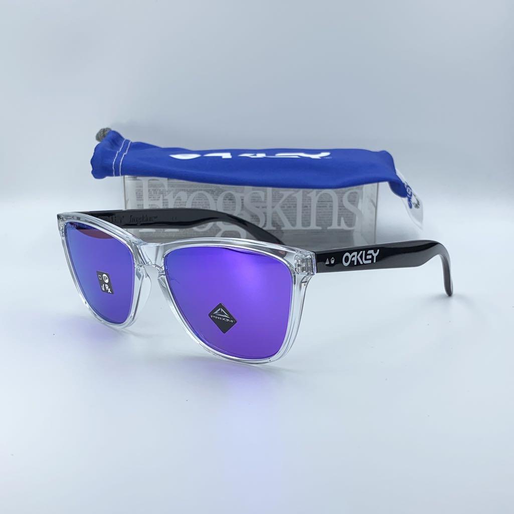 oakley frogskins violet