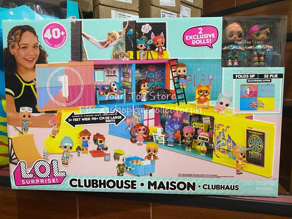 L.O.L. Surprise! Clubhouse Playset 2020, Hobbies & Toys, Toys & Games