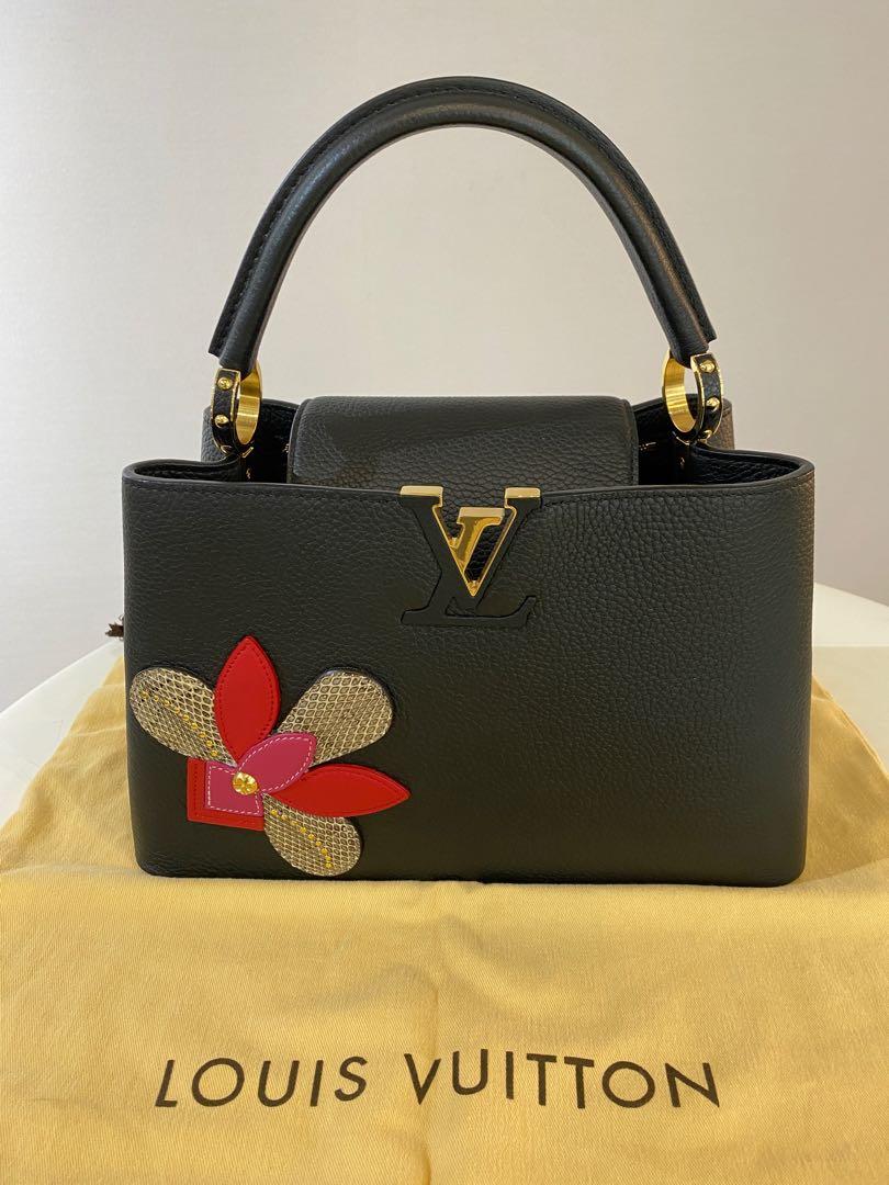 Louis Vuitton Iris Blossom Capucines Bag