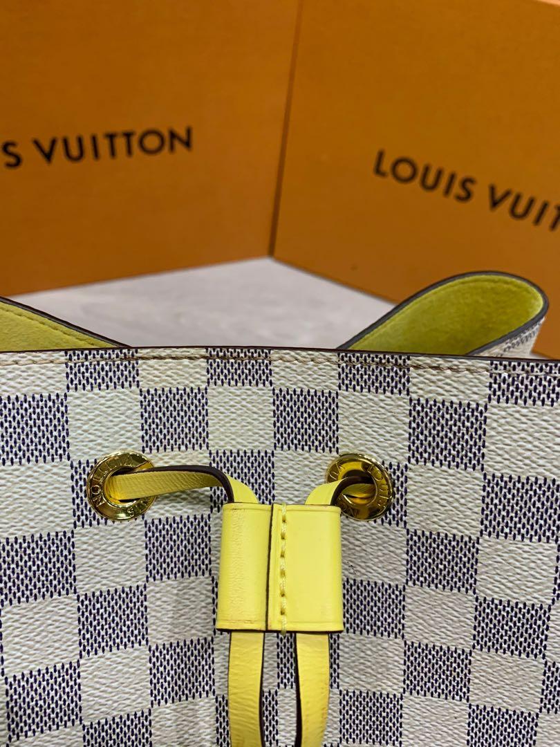 N40151 Louis Vuitton Damier Azur NéoNoé Bucket Bag-Pineapple