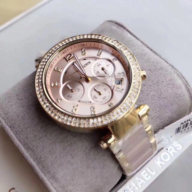 michael kors ladies parker watch
