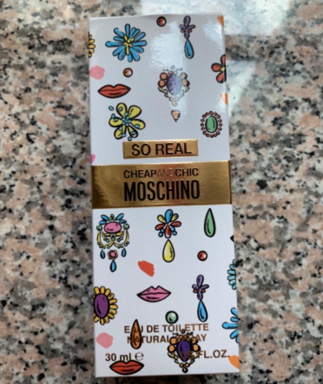 moschino so real cheap & chic