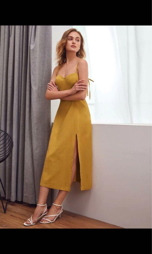 reformation cami dress