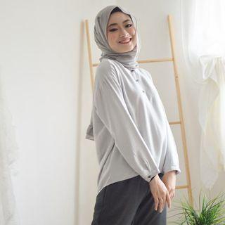 Nawal Button Top