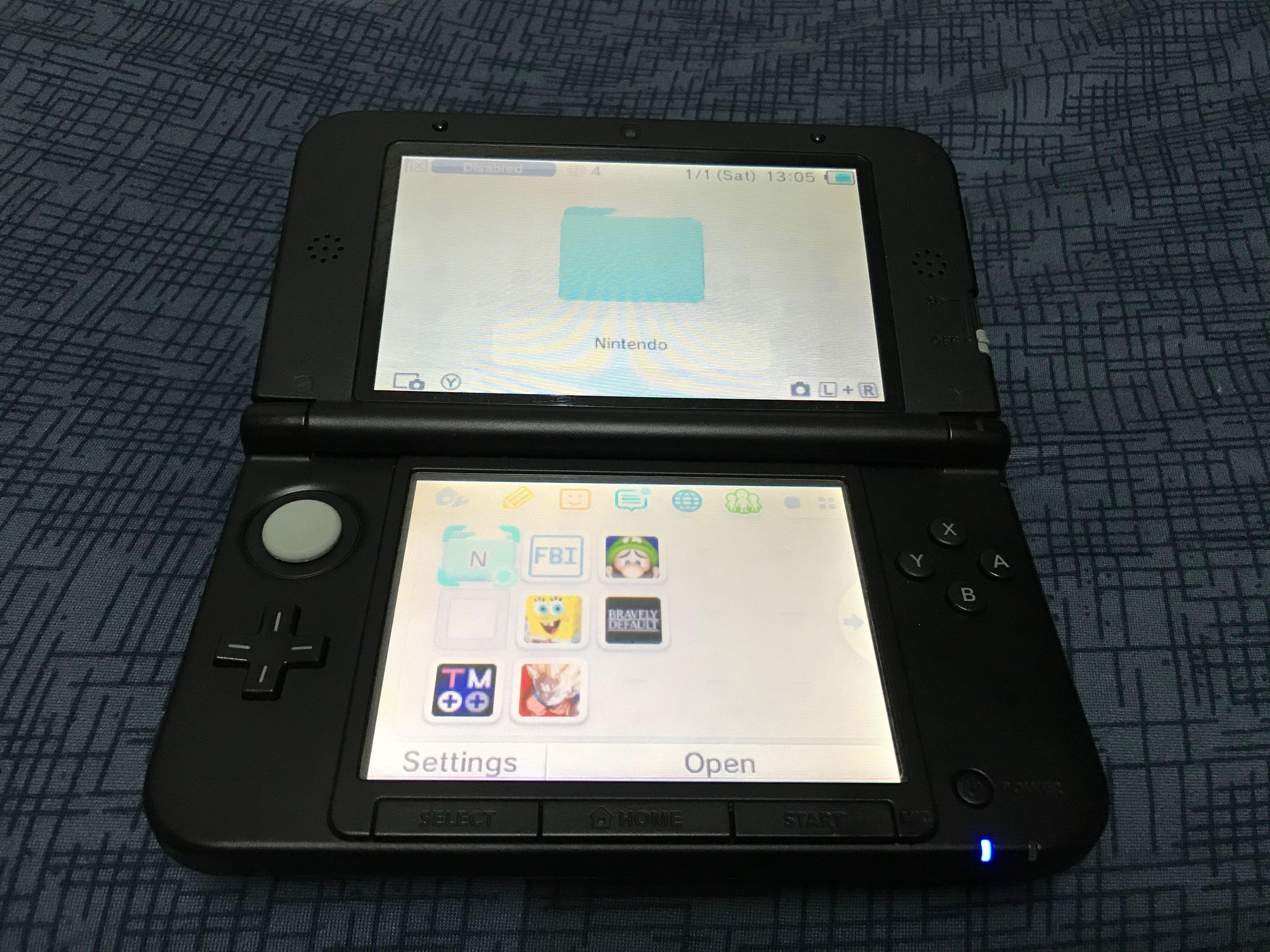 Nintendo 3ds Xl Modded Video Gaming Video Game Consoles On Carousell