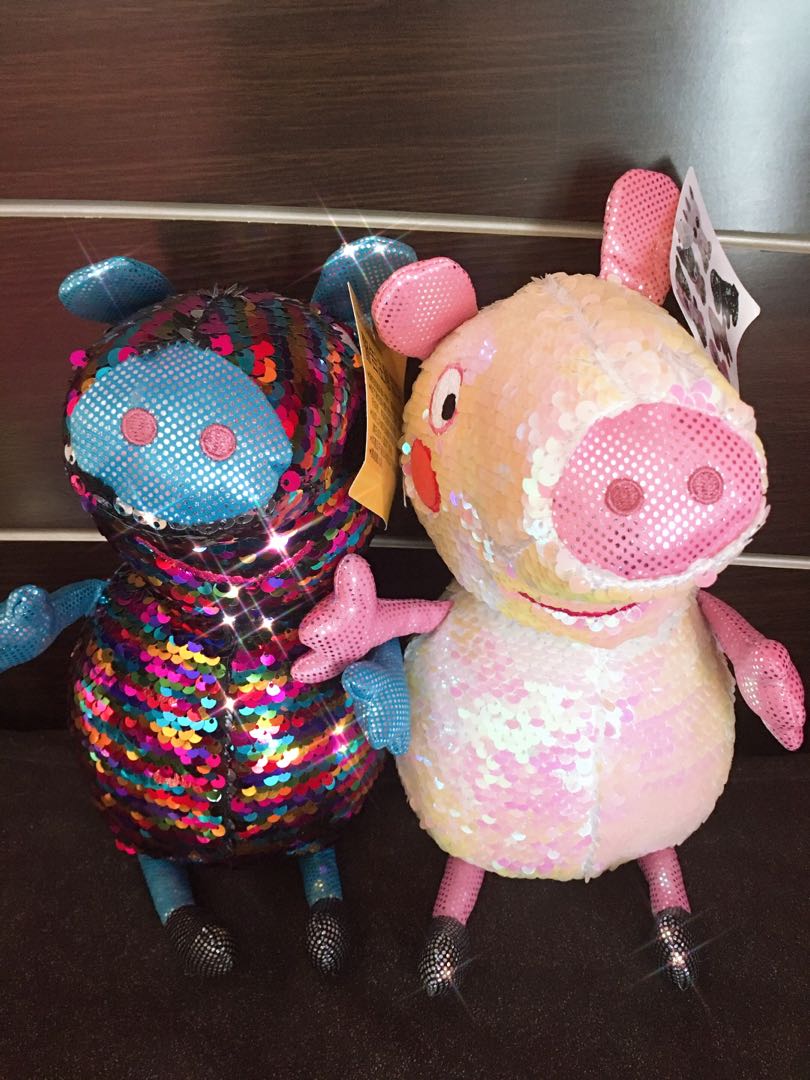 sequin soft toy