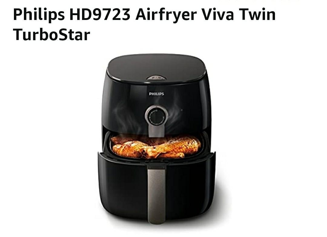 Philips Airfryer Viva Collection HD9723, TV & Home Appliances, Kitchen