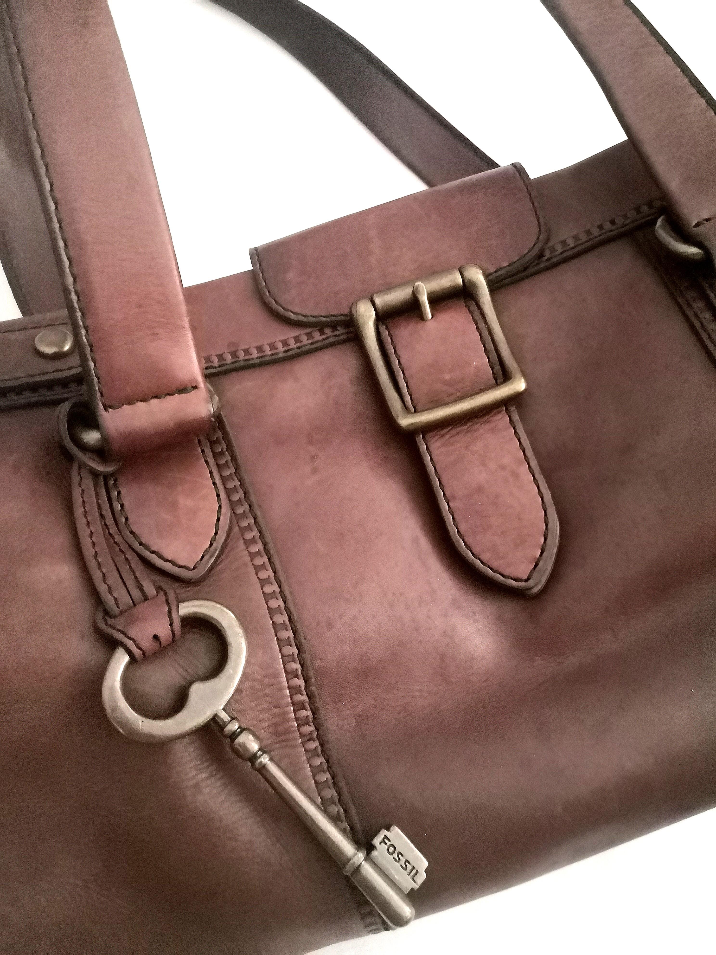 Fossil vintage revival satchel top