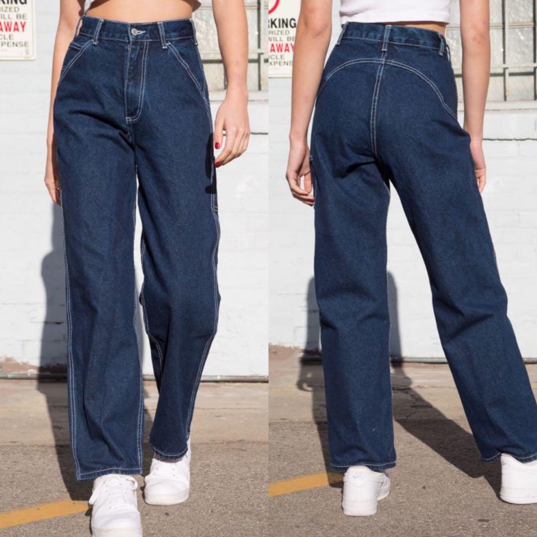 talia dark wash carpenter jeans