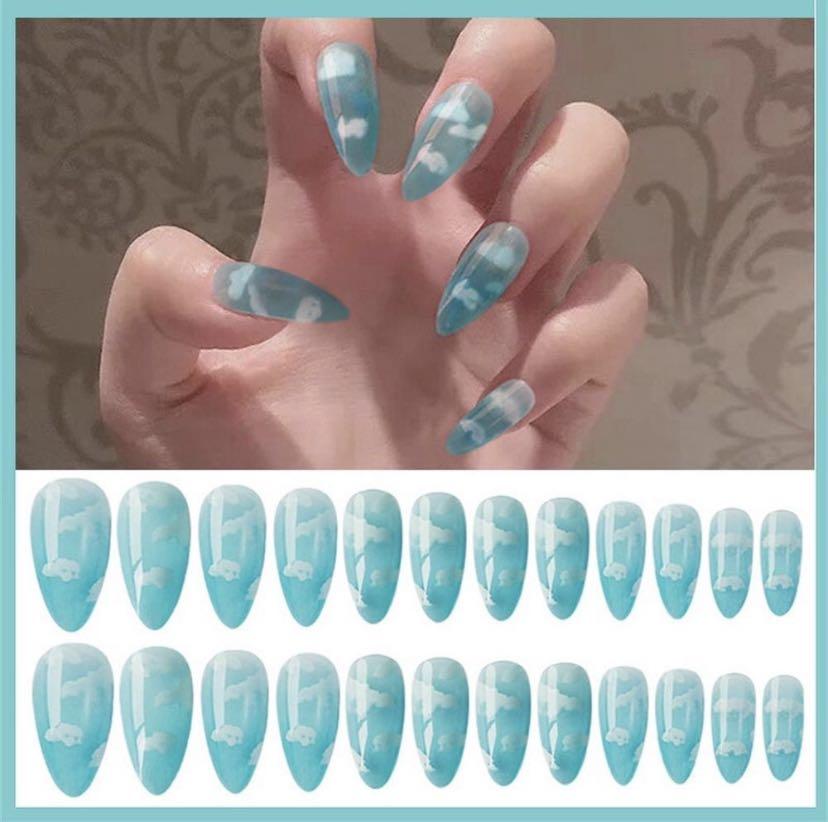 Press On Acrylic Nails Set Health Beauty Hand Foot Care On Carousell