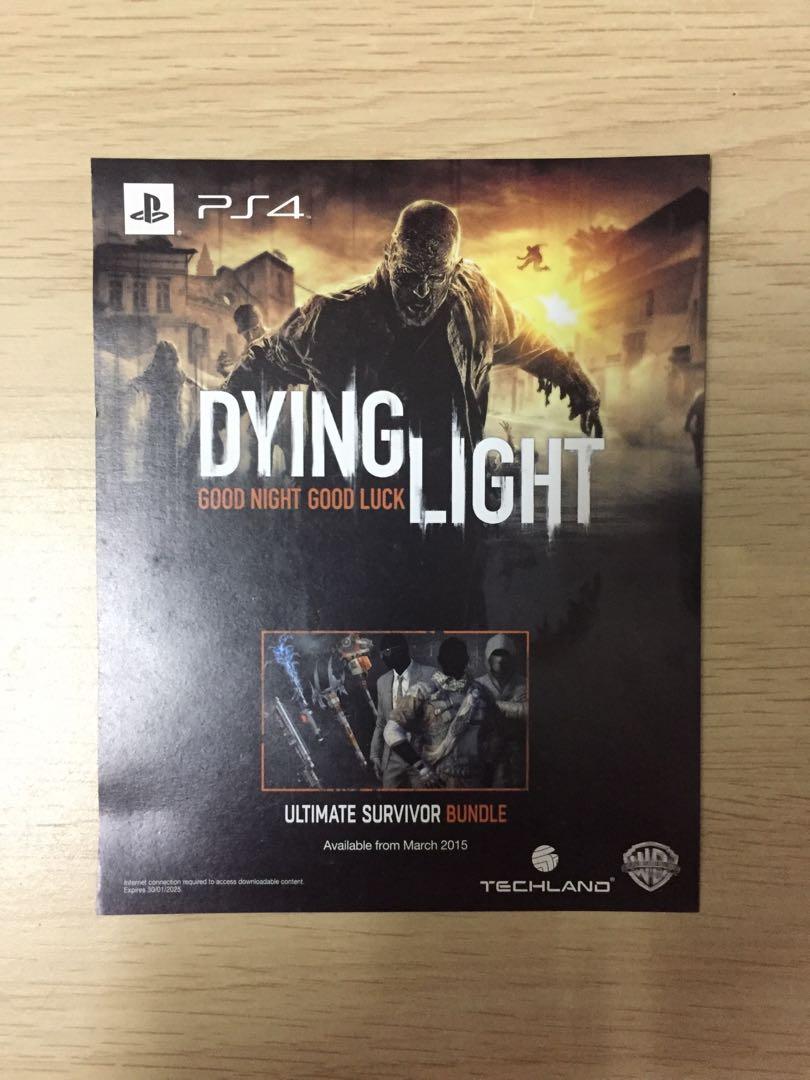 Dying light ps4 digital sales code