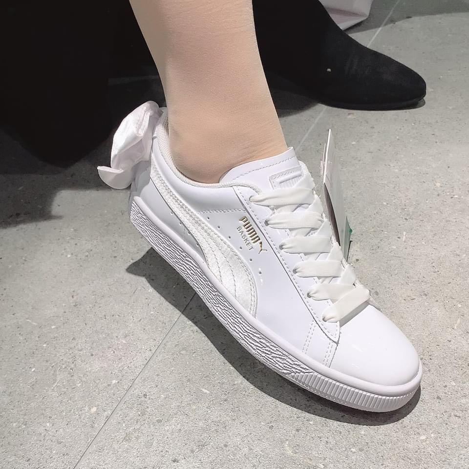 puma sneakers bow