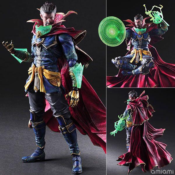 RARE Square Enix Play Arts Kai Doctor Strange Marvel Universe Action Figure