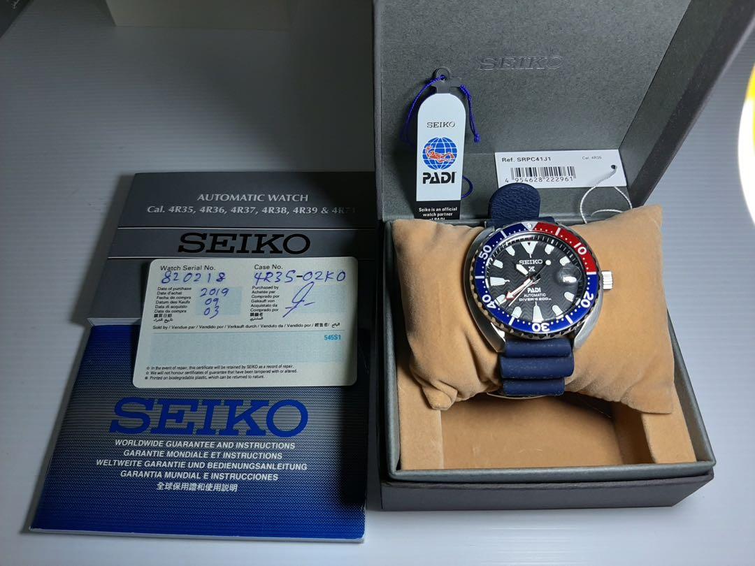 Seiko prospex padi srpc41j1 store
