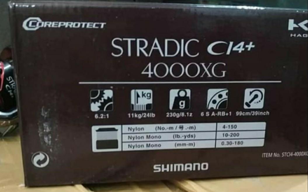 Shimano Stradic CI4+ 4000XG