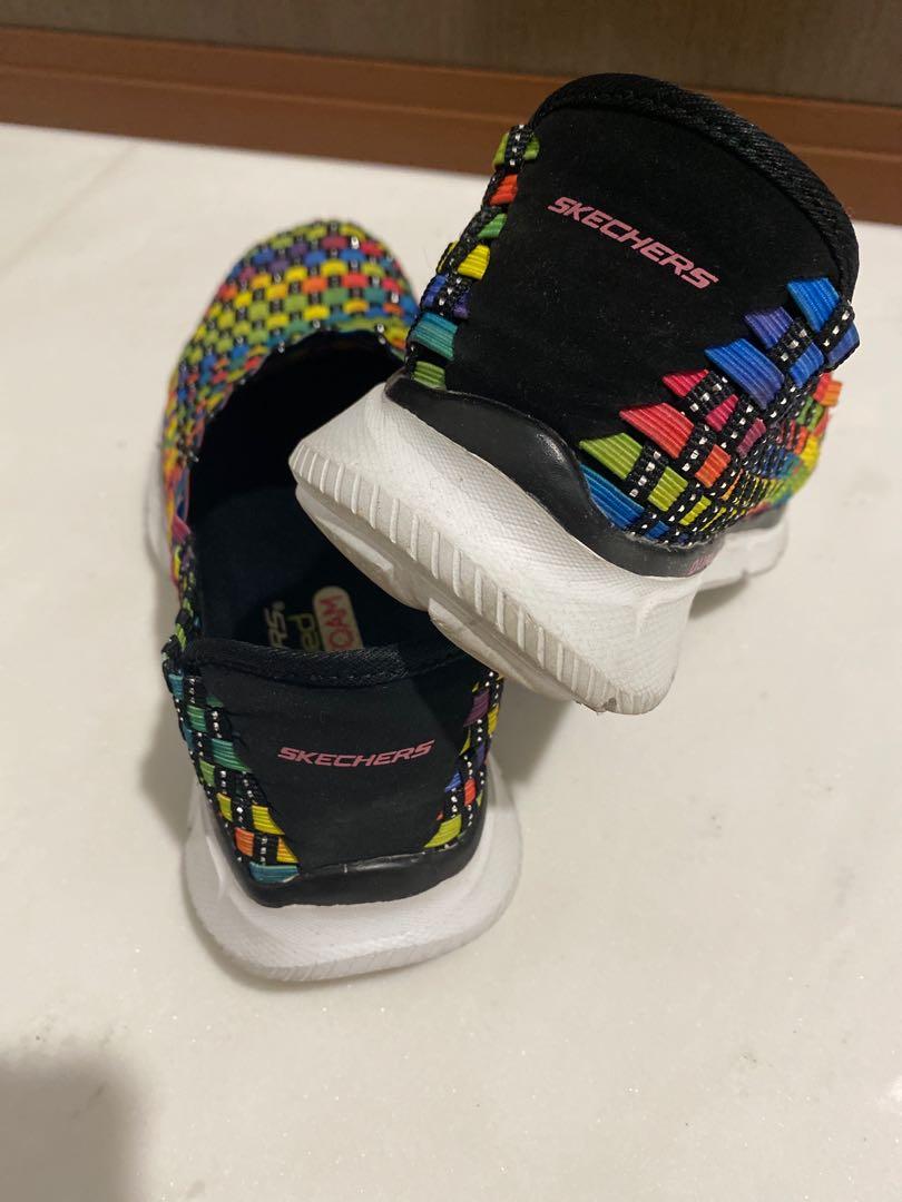 skechers rainbow sneakers