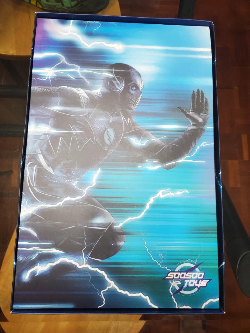 SooSoo Toys Zoom 1/6 Scale 閃電俠 Black Flash Dark Speedster 黑閃 極速, 興趣及遊戲