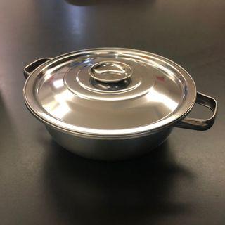 Stainless Steel Serving Bowl with Handles and Lid - 7 Sets