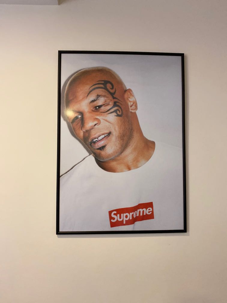 Supreme × Mike Tyson poster eva.gov.co