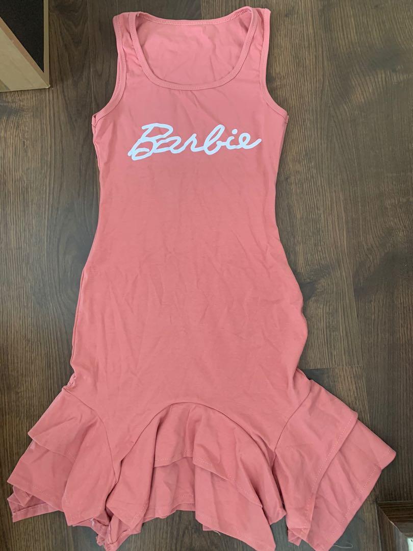 pink barbie dress womens
