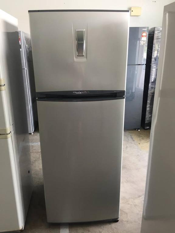 Toshiba Silver Color Fridge Peti Ais Refurbish Kitchen Appliances On Carousell