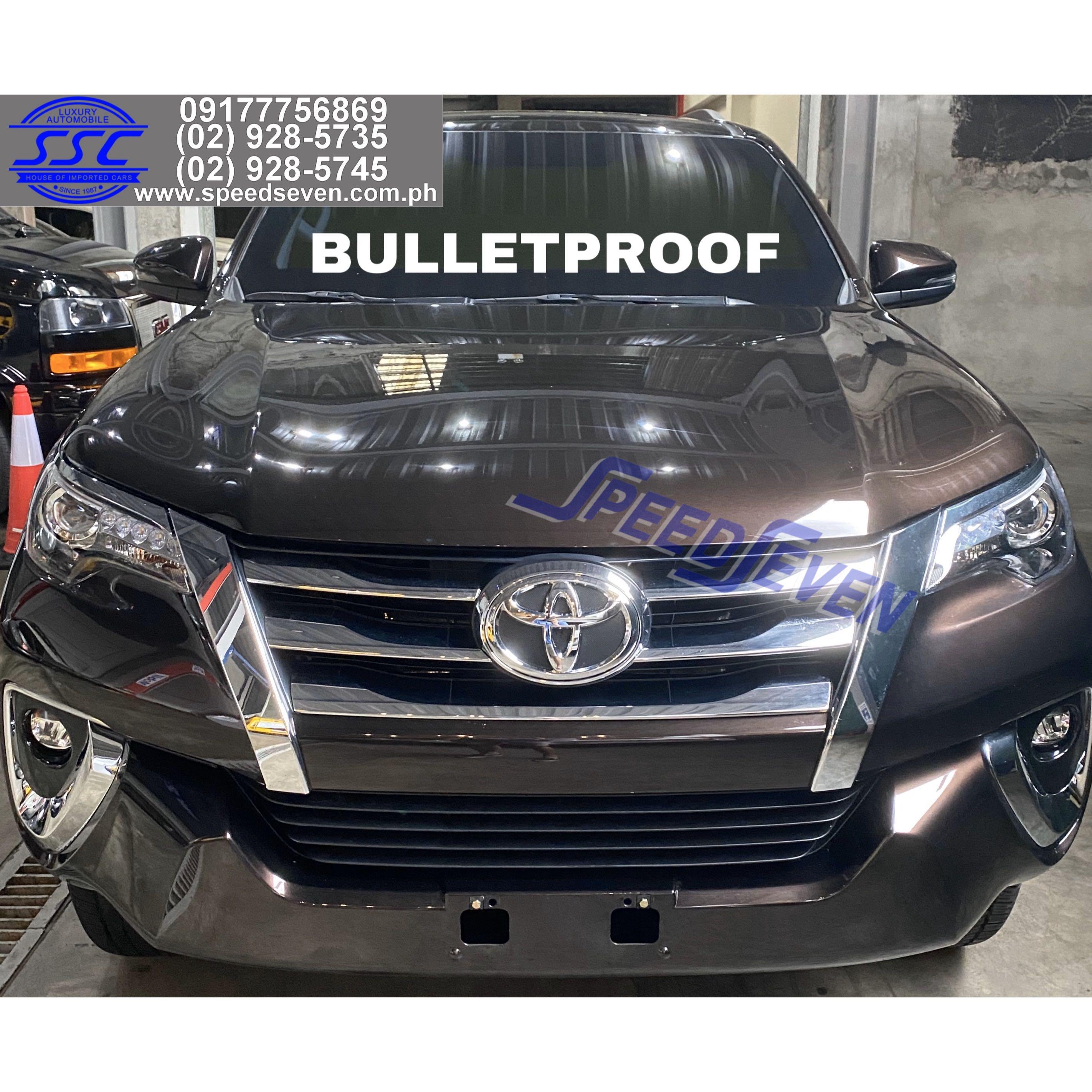 2020 Brand New Toyota Fortuner V 4x4 Bulletproof Armored Level 6 Bullet Proof Bproof Auto Cars For Sale New Cars On Carousell