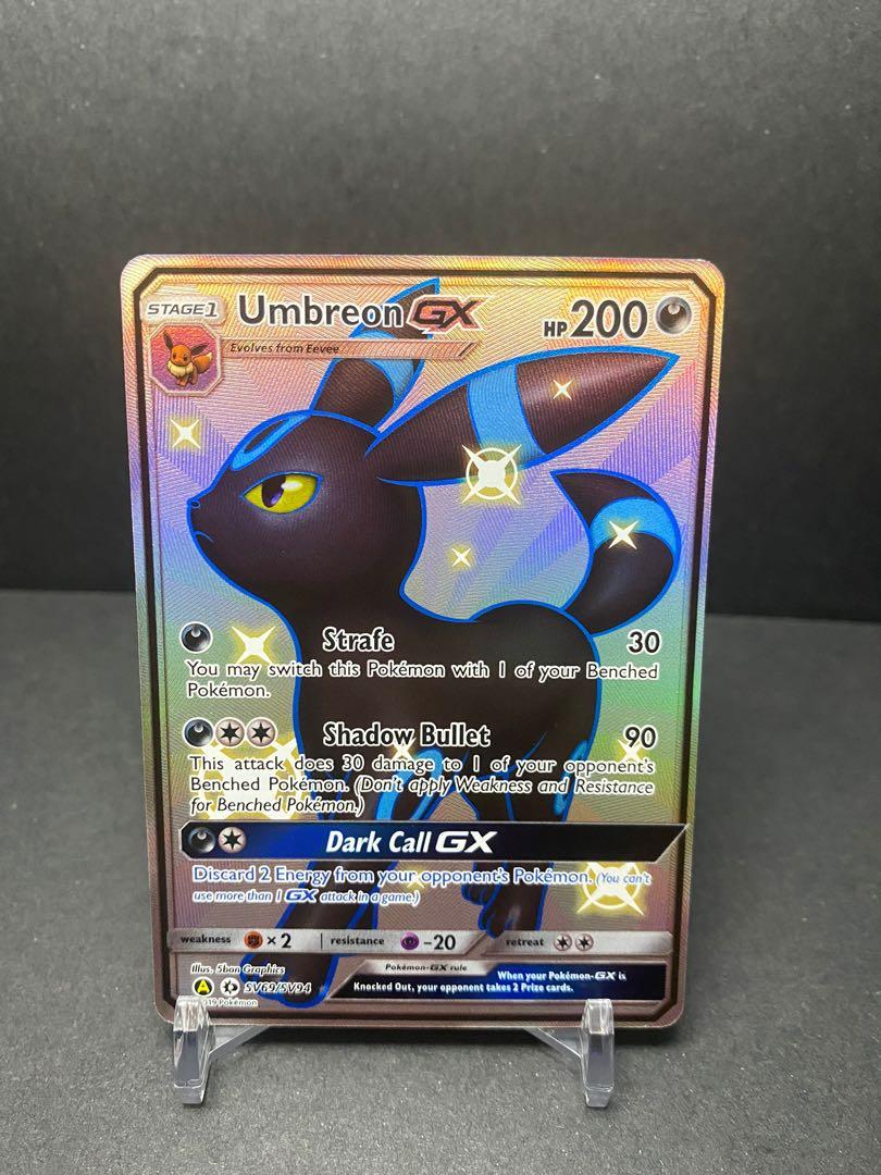 Umbreon GX - SV69/SV94 - Shiny Ultra Rare, Hobbies & Toys, Toys & Games on  Carousell