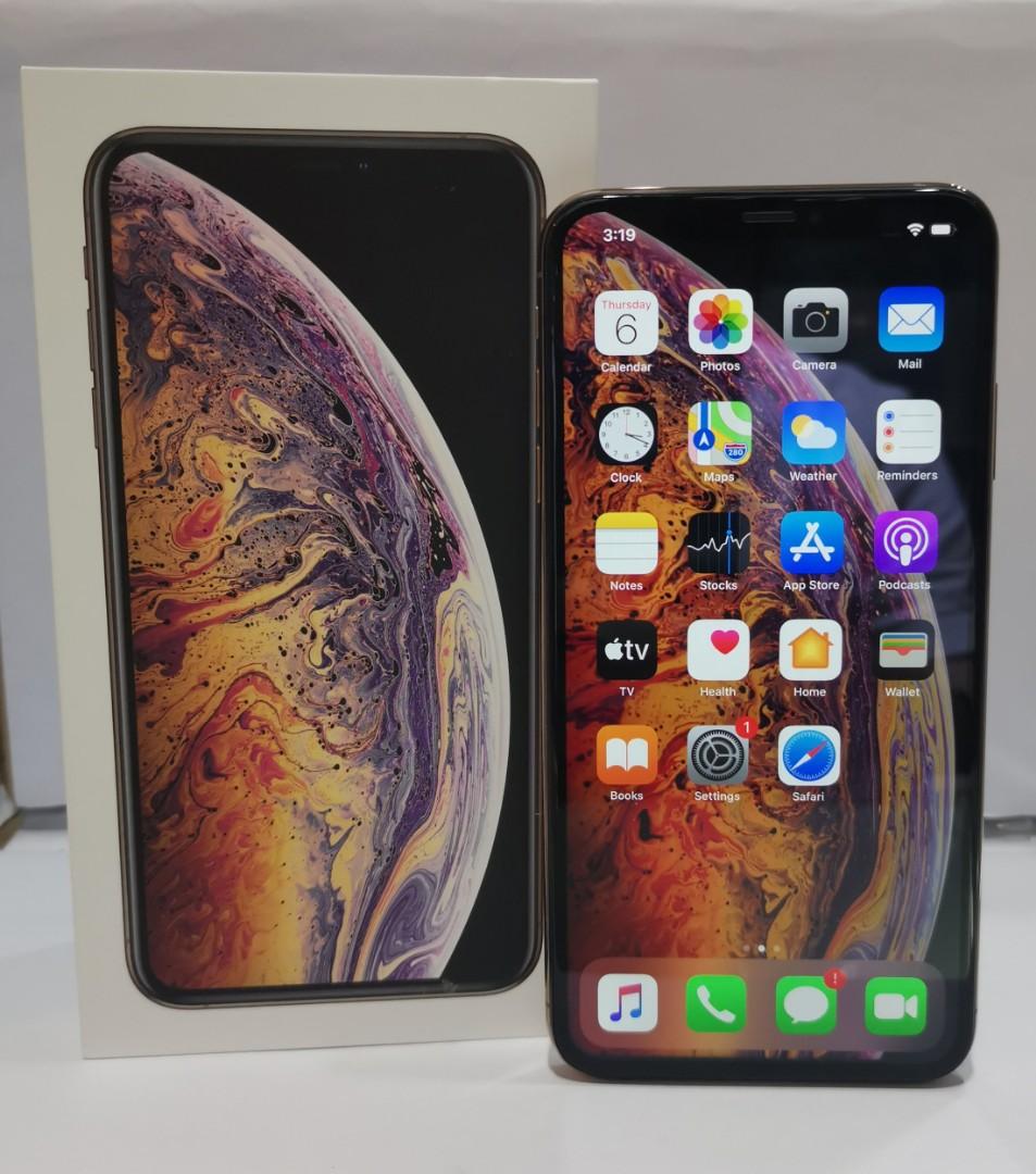 Used Iphone Xs Max 512gb Gold Mobile Phones Tablets Iphone Iphone X Series On Carousell