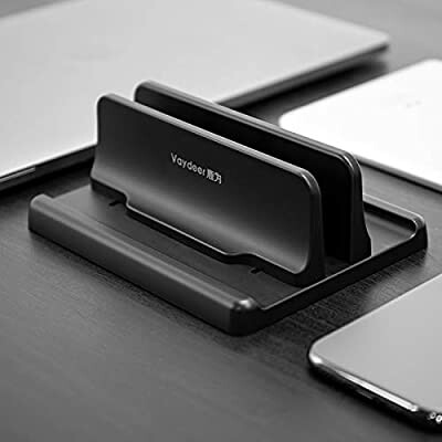 Vaydeer Vertical Laptop Stand Holder Adjustable Desktop Abs Notebook Dock 3 In 1 Space Saving For All Macbook Pro Air Mac Hp Dell Microsoft Surface Lenovo Up To 17 3 Inch Electronics Others On Carousell