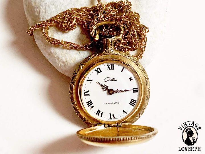 Chateau watch sale necklace