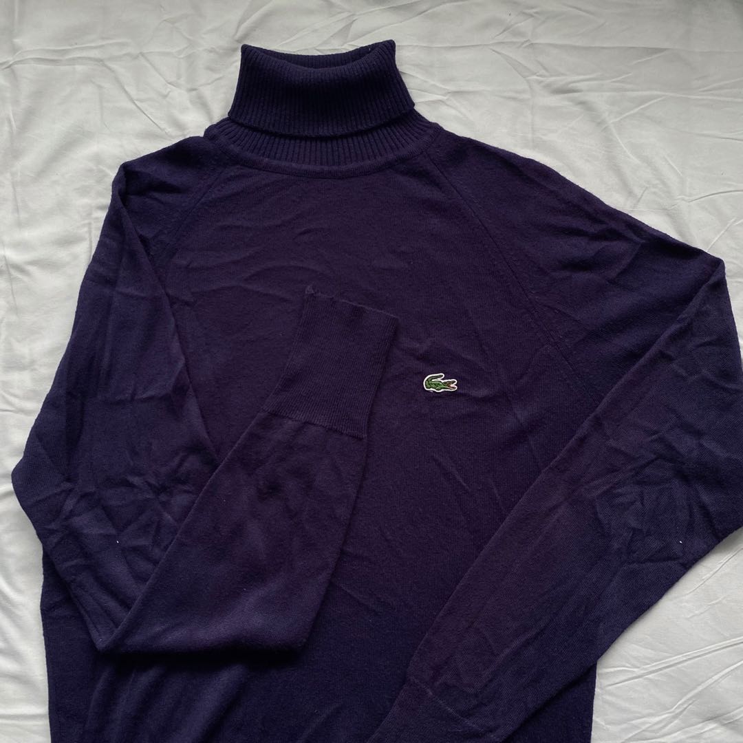 lacoste turtle neck