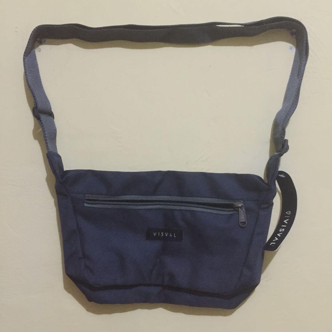 Visval Bag Walker Sling Bags Fesyen Pria Tas Dompet Tas Selempang Di Carousell