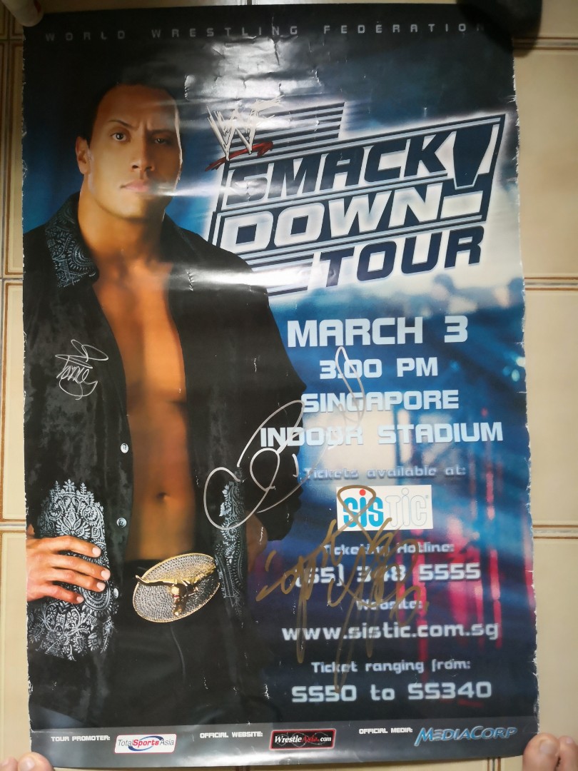 超レア ザロックSmackDown Asia Tour 2002 WWE WWF - csihealth.net