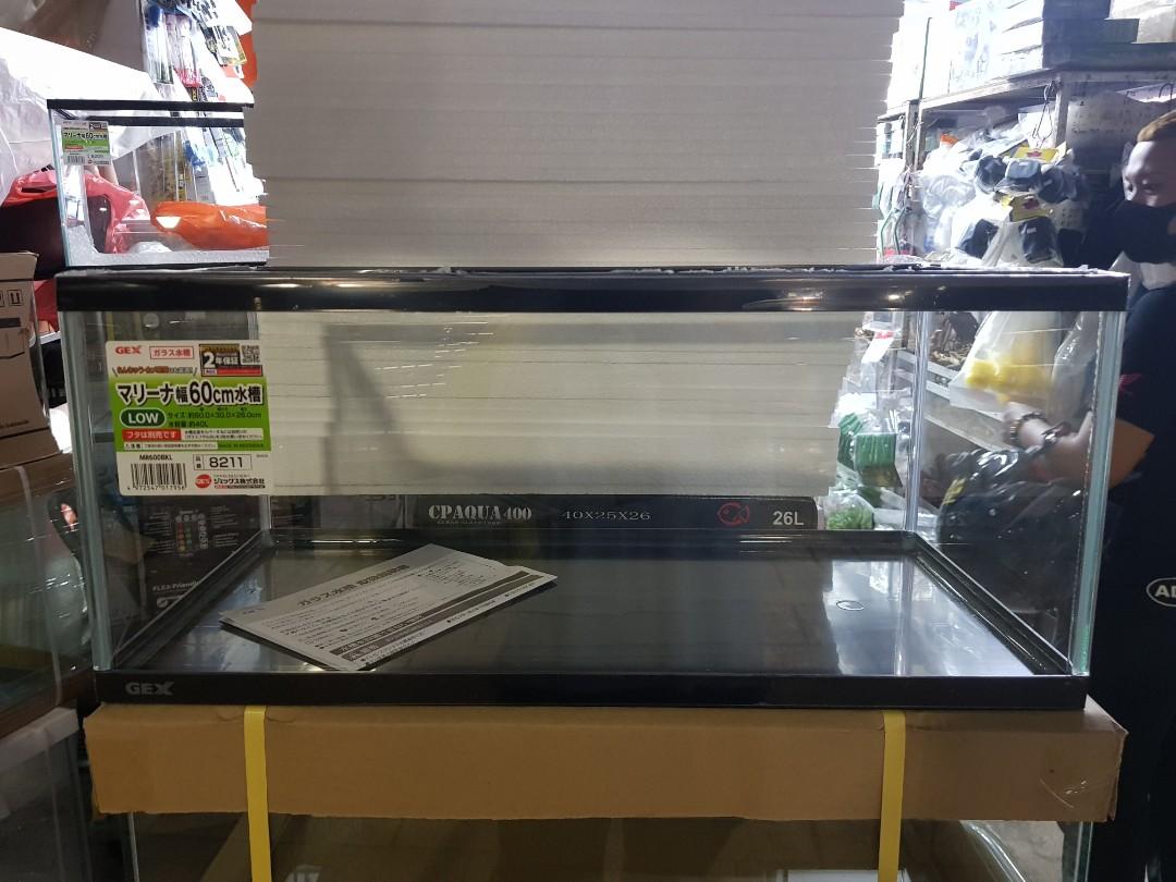 3 Sets Of Gex 2ft Low Profile Tank Pet Supplies Homes Other Pet Accessories On Carousell