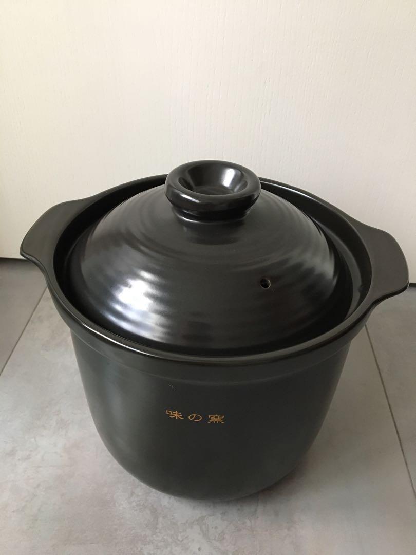 味の窯ih 電磁調理用土鍋 廚房用具 Carousell