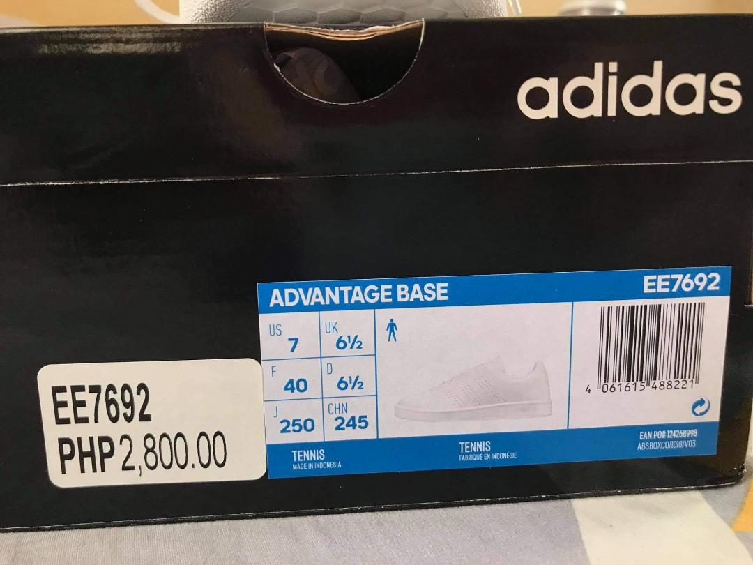 STILL AVAILABLE! Adidas Advantage Base Sneakers, Men's Fashion, Footwear,  Sneakers on Carousell